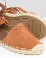 Thumbnail for your product : Head Over Heels By Dune Tan Espadrille Sandals