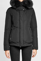 Thumbnail for your product : Woolrich City Bomber with Down Filling and Fur-Trimmed Hood