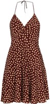 Thumbnail for your product : Saint Laurent Polka-Dot Mini Dress
