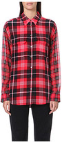 Thumbnail for your product : Equipment Signature plaid silk shirt