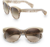 Thumbnail for your product : Oliver Peoples Jacey 53MM Polarized Round Sunglasses/Grey
