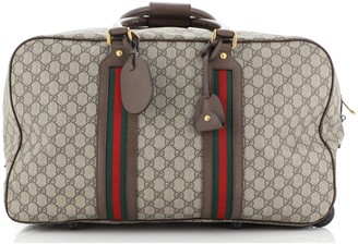 canvas rolling luggage