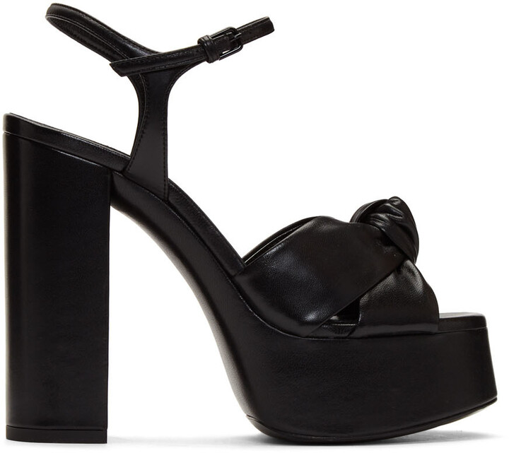ysl platform sandals