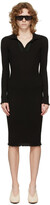 Thumbnail for your product : Bottega Veneta Black Cotton Rib Dress