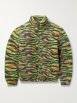 Thumbnail for your product : ERL Printed Quilted Cotton-Jacquard Down Jacket