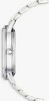 Thumbnail for your product : Jaeger-LeCoultre 3448110 Rendez-Vous Night & Day stainless-steel and diamond automatic watch