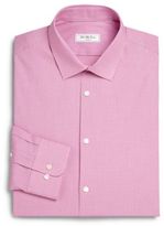 Thumbnail for your product : Saks Fifth Avenue Modern-Fit Micro Check Dress Shirt