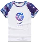 Thumbnail for your product : Lomo Fanstown Fashion Kpop Starry Sky Tshirt with Cards BTS EXO GOT7 IKON Monsta X
