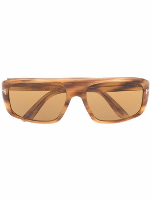 Tom Ford Eyewear Duke aviator-frame sunglasses
