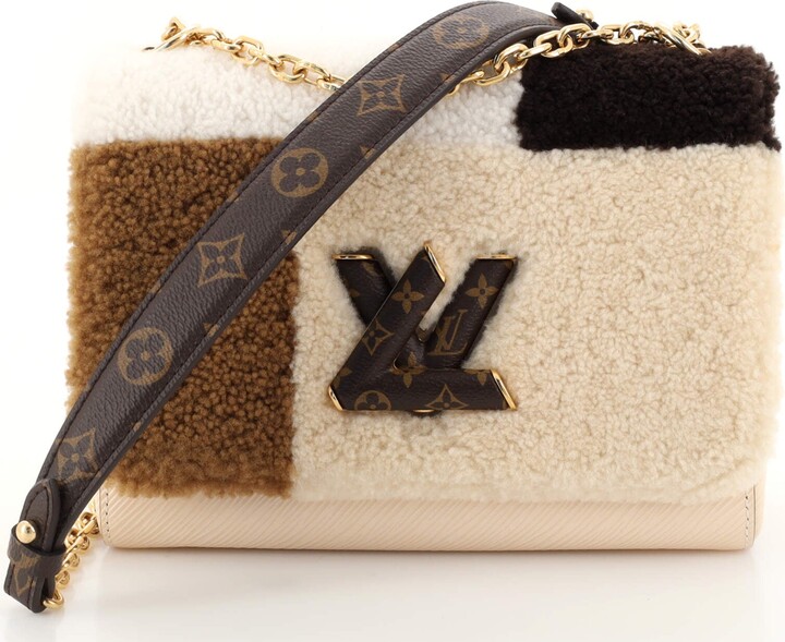Louis Vuitton Twist Handbag Teddy Fleece with Epi Leather MM - ShopStyle  Shoulder Bags
