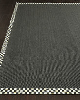 Thumbnail for your product : Mackenzie Childs Courtly Check Black Sisal Runner 2'5 x 9'