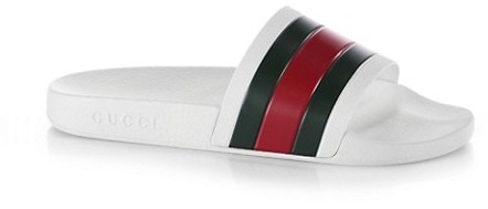 Gucci Rubber Slide Sandal - ShopStyle