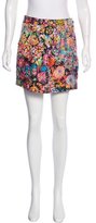 Thumbnail for your product : See by Chloe Printed Mini Skirt