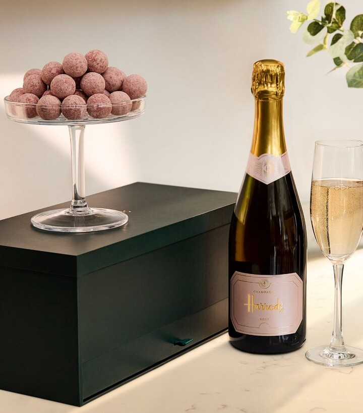 Harrods The Rosé Champagne And Truffles Gift Box - ShopStyle Food & Beverage
