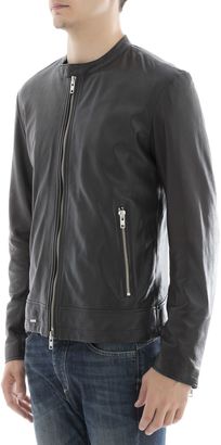 S.W.O.R.D. Black Leather Jacket