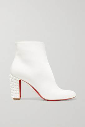 Christian Louboutin White Women's Boots 