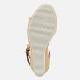 Thumbnail for your product : See by Chloe Women's Canvas Wedged Sandals - Denim
