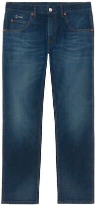 Gucci Faded Tapered Jeans