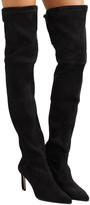 Thumbnail for your product : Stuart Weitzman Suede Over-the-knee Boots