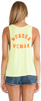 Thumbnail for your product : Junk Food 1415 Junk Food Wonder Woman Backstage Cropped Tank