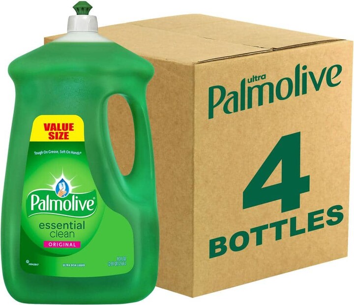 Palmolive Essential Clean 90 oz. Original Scent Liquid Dish Soap (4-Pack)