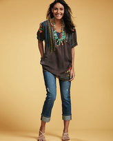 Thumbnail for your product : Johnny Was Collection Daja Embroidered Tunic, Women's