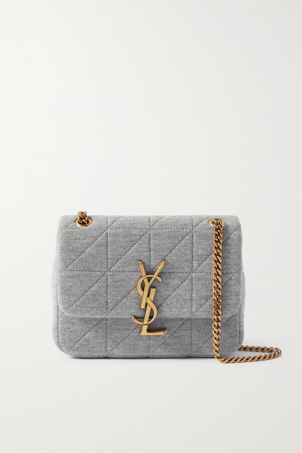 Grey Quilted Bag