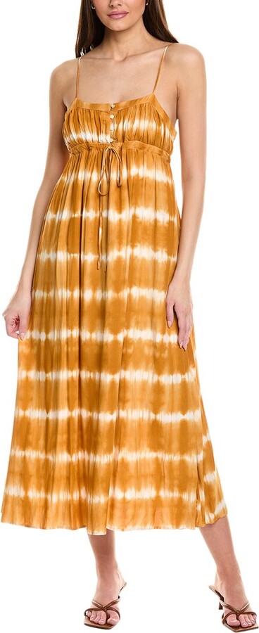 JL LUXE Drawstring Maxi Dress