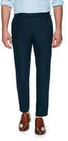 Thumbnail for your product : Brooks Brothers Cotton Solid Flat Front Trousers