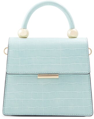 green aldo purse