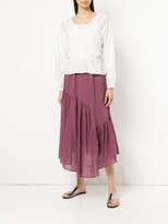 Thumbnail for your product : Ne Quittez Pas asymmetric flared skirt