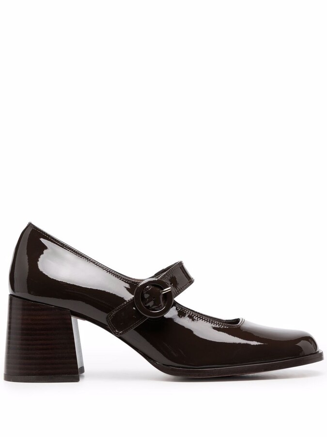 Carel Paris Caren patent-leather Mary Jane pumps ShopStyle Heels