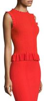 Thumbnail for your product : Rebecca Taylor Sleeveless Ribbed Tank Top
