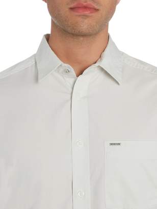 Diesel Men's S-Filt long line long sleeve shirt