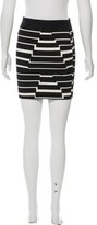 Thumbnail for your product : Band Of Outsiders Patterned Bodycon Skirt
