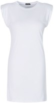 Thumbnail for your product : boohoo Plus Jersey Shoulder Pad T-Shirt Dress