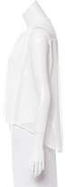 Thumbnail for your product : Sandro Sleeveless Lace-Accented Top