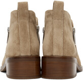 Thumbnail for your product : 3.1 Phillip Lim Beige Suede Low Alexa Boots