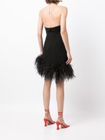Thumbnail for your product : 16Arlington Feather Trim Mini Skirt
