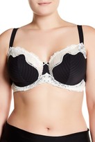 Thumbnail for your product : Felina Stripe Delight Unlined Full Fit Bra (Regular & Plus Size, C-DDD Cups)