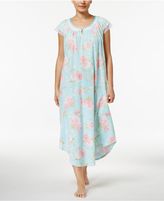 Thumbnail for your product : Charter Club Lace-Trimmed Printed Cotton Nightgown, Created for Macy's