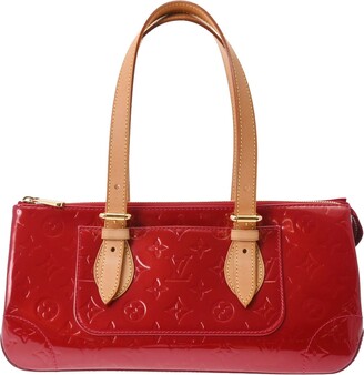 Ana patent leather clutch bag Louis Vuitton Red in Patent leather - 27151673