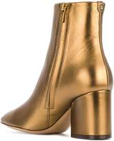 Thumbnail for your product : Ferragamo Wave leather ankle boots