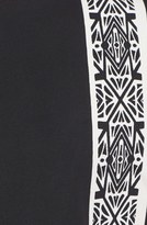 Thumbnail for your product : Nicole Miller Print Jersey Shift Dress