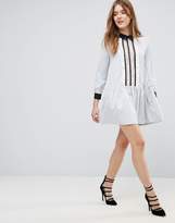 Thumbnail for your product : E.f.l.a Shirt Dress With Ruffles