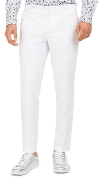 mens skinny fit linen pants