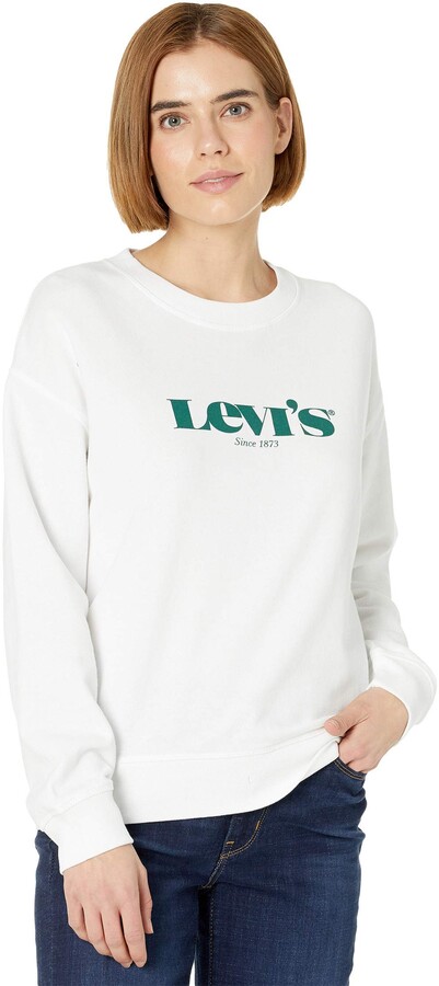 white levi sweatshirt