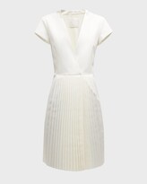 Thumbnail for your product : Givenchy Pleated Wrap Dress