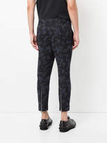 Thumbnail for your product : Neil Barrett camouflage cropped trousers