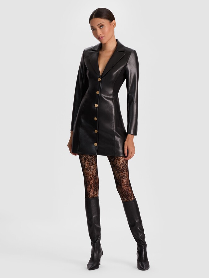Alice + Olivia Michelle Vegan Blazer Dress